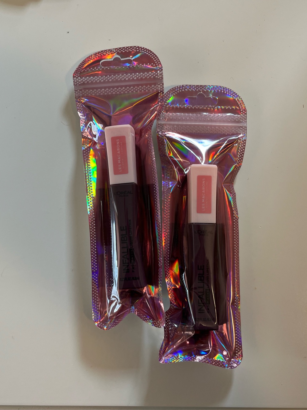 2 Sealed L’Oréal Infallible Les Macrons Liquid Lipstick 830 Blackcurrant Crush